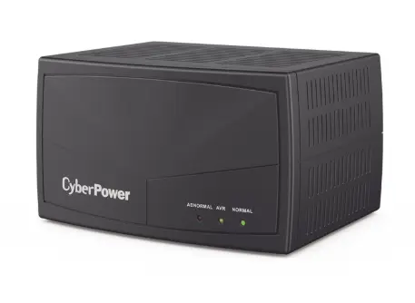 Regulador De Voltaje de 1000VA/500W, Entrada NEMA 5-15P, Con 8 Salidas NEMA 5-15R y Supresión de Picos a 245 Joules