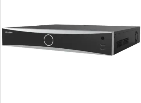 [DS-7732NXI-K4/16P] NVR 12 Megapixel (4K) / 32 canales IP / 16 Puertos PoE+ / Reconocimiento Facial / AcuSense (Evita Falsas Alarmas) / 4 Bahías de Disco Duro / Switch PoE 300 mts / HDMI en 4K / Alarmas I/O