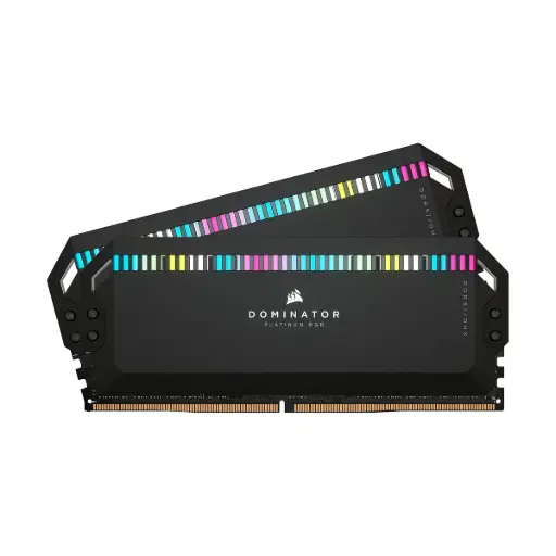 [D5600COR32GX5M2X] MEMORIA DIMM DDR5 CORSAIR (CMT32GX5M2X6000C36) 32GB 6000MHZ (2X16GB) DOMINATOR PLATINUM RGB,NEGRO